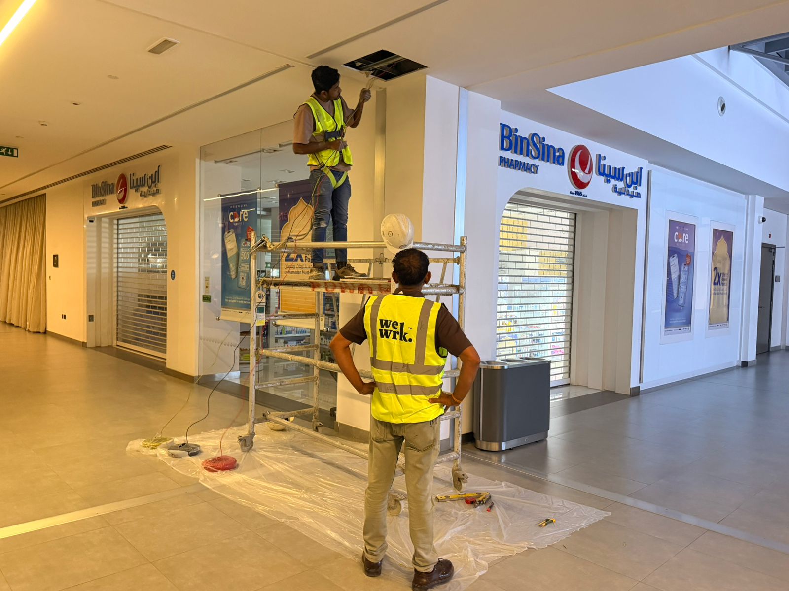 Civil MEP and HVAC Works